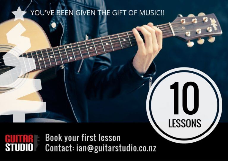 10 Guitar/Bass/Uke lessons Guitar Studio